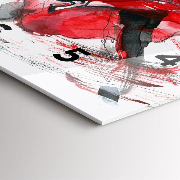 Reloj de pared cuadrado Pareja bailando