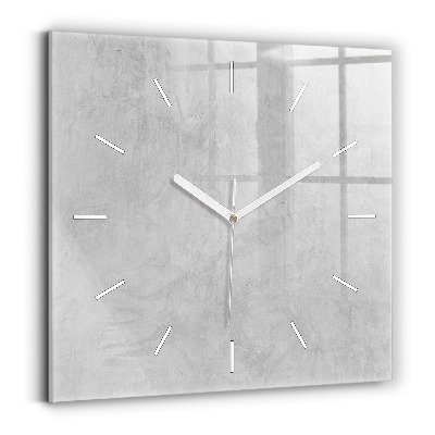 Reloj de pared cuadrado Muro de piedra