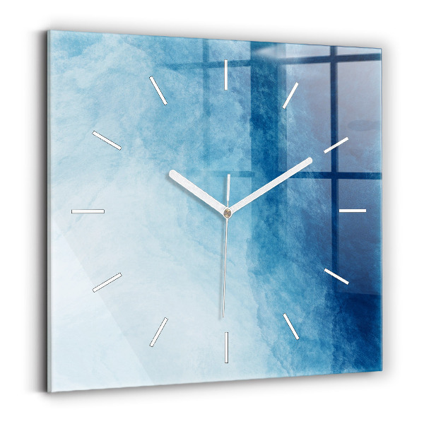 Reloj de pared cuadrado Agua abstracta
