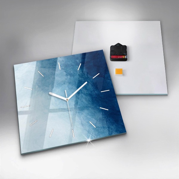 Reloj de pared cuadrado Agua abstracta