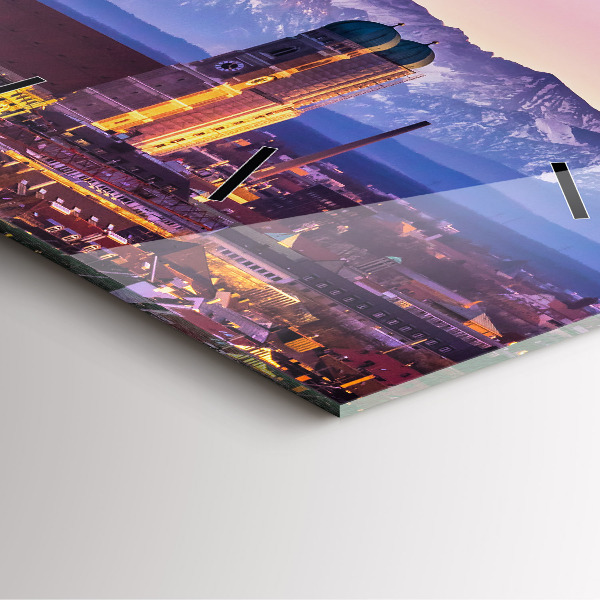 Reloj cuadrado Alpes Alemanes Munich