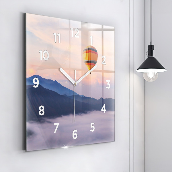 Reloj de pared cuadrado Hermoso paisaje