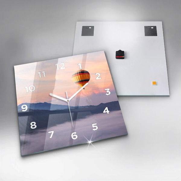 Reloj de pared cuadrado Hermoso paisaje