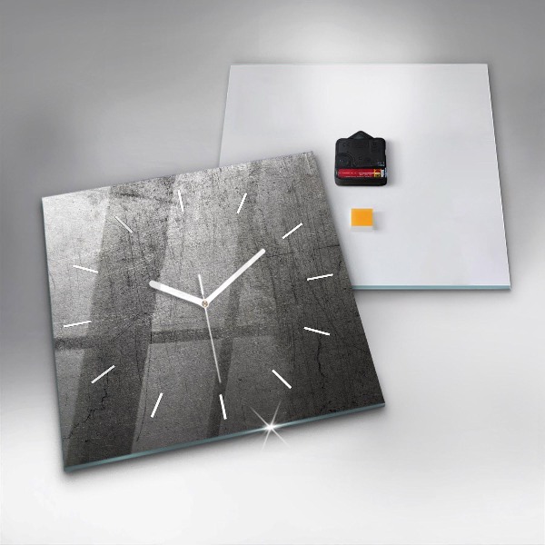 Reloj cuadrado Pared metálica