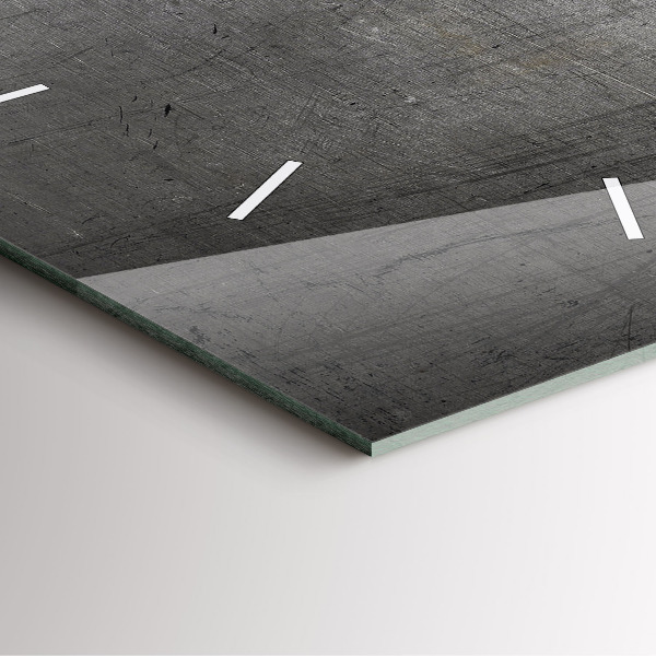 Reloj cuadrado Pared metálica