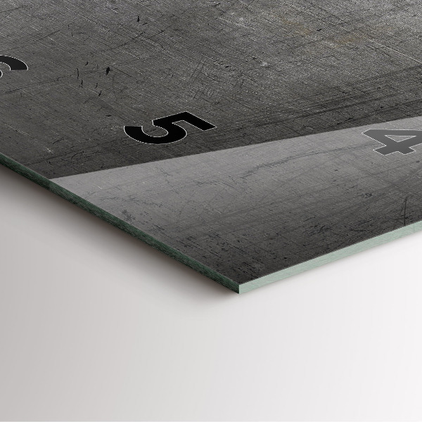 Reloj cuadrado Pared metálica