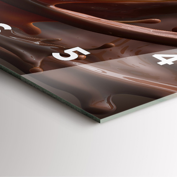 Reloj cuadrado Cacao