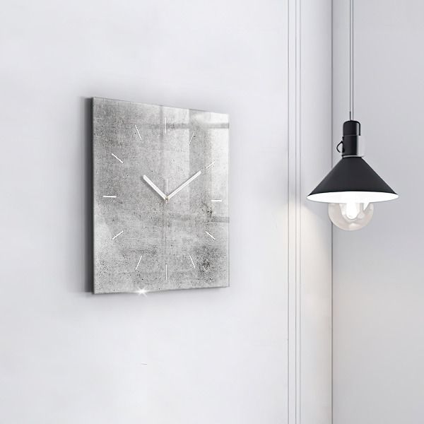 Reloj de pared cuadrado Pared en bruto