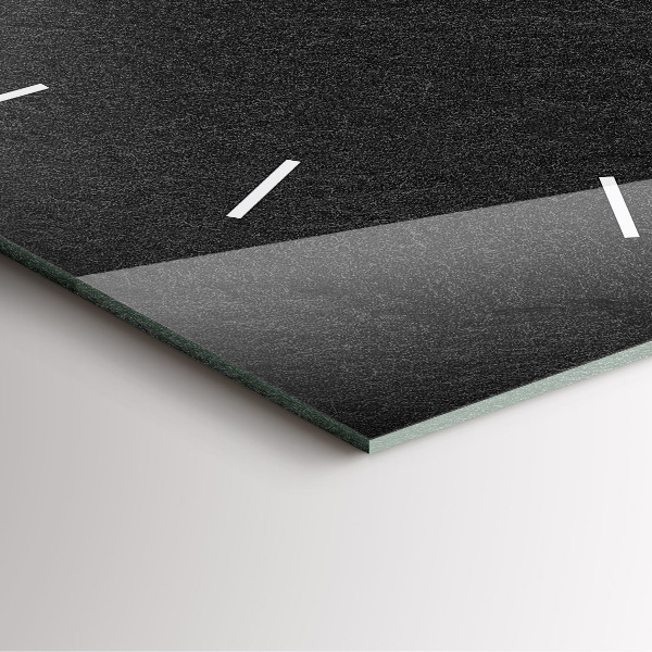 Reloj cuadrado Roca oscura