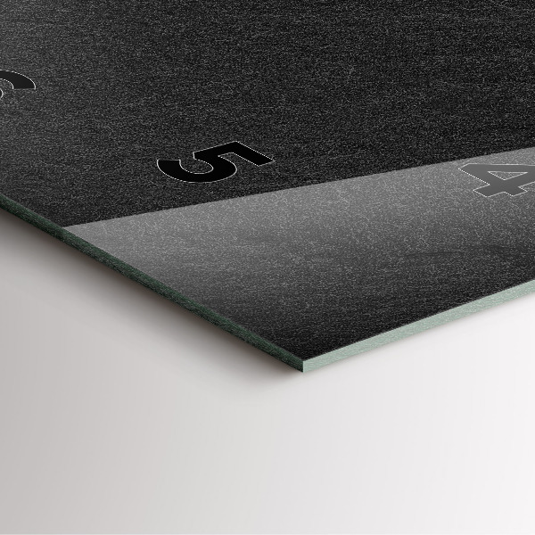 Reloj cuadrado Roca oscura