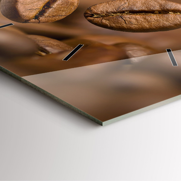 Reloj de pared cuadrado Colores abstractos