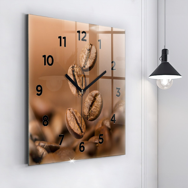 Reloj de pared cuadrado Colores abstractos