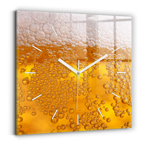 Reloj cuadrado Cerveza