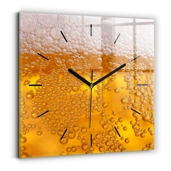 Reloj cuadrado Cerveza