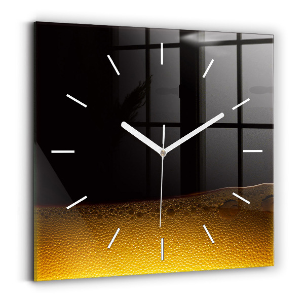 Reloj de pared cuadrado Zumo de naranja