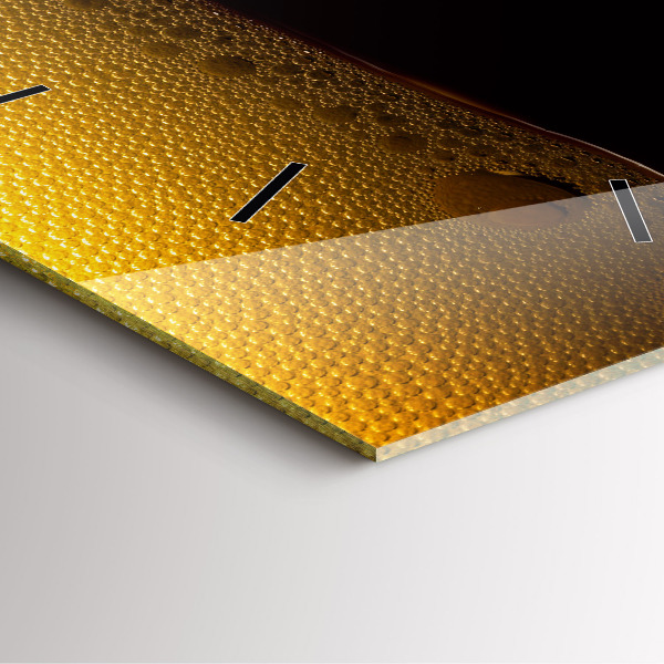 Reloj de pared cuadrado Zumo de naranja