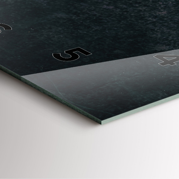 Reloj cuadrado Granos de café