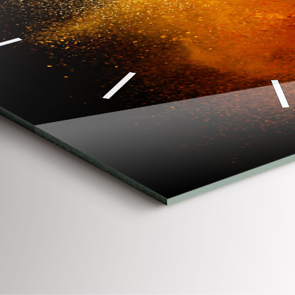 Reloj de pared cuadrado Especias esparcidas