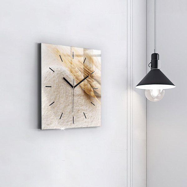 Reloj cuadrado Harina