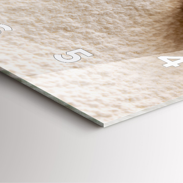 Reloj cuadrado Harina