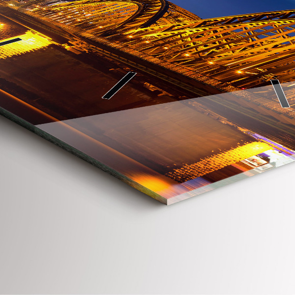 Reloj cuadrado Puente en Alemania