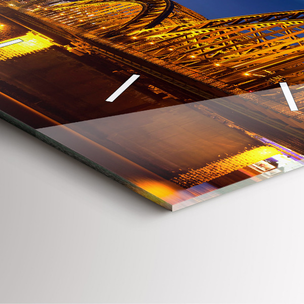 Reloj cuadrado Puente en Alemania