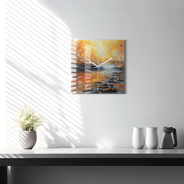 Reloj cuadrado Bellas artes