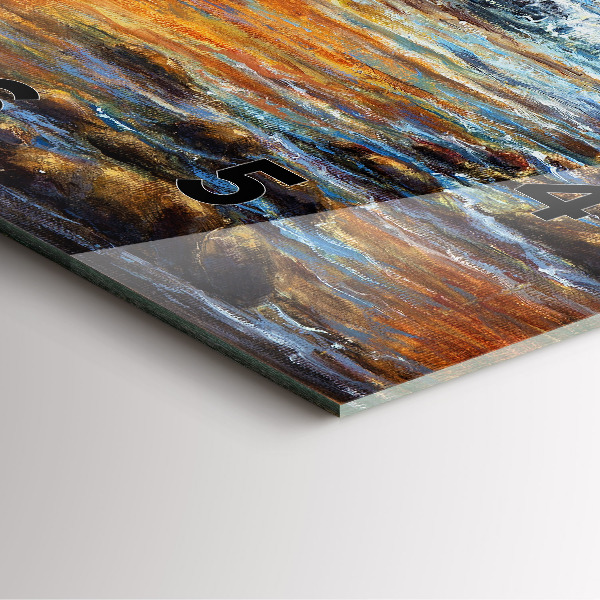 Reloj cuadrado Bellas artes