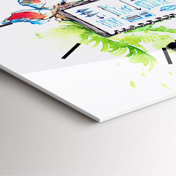 Reloj cuadrado Zoólogo