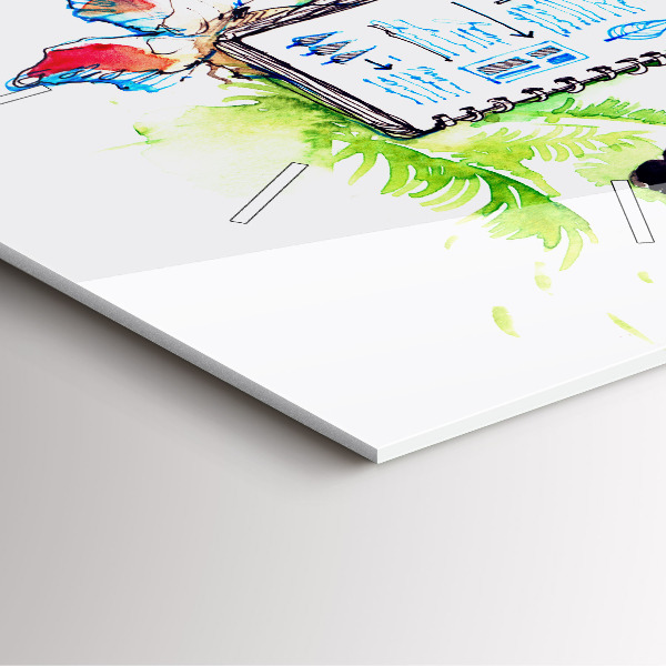 Reloj cuadrado Zoólogo