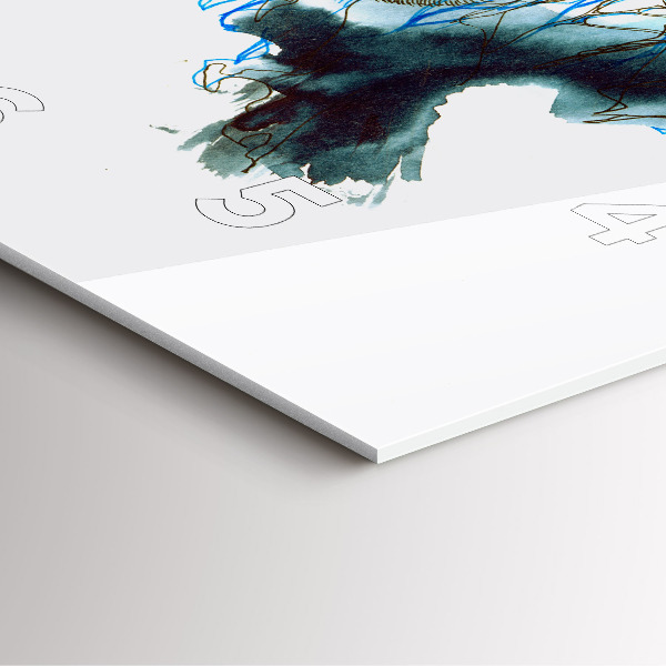 Reloj de pared cuadrado La libertad y la naturaleza de los pájaros