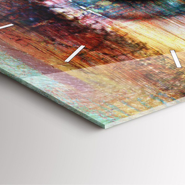 Reloj cuadrado Arte callejero Ojo