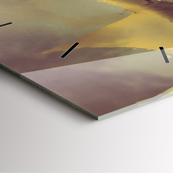 Reloj cuadrado Ilustración de un jinete de dragón