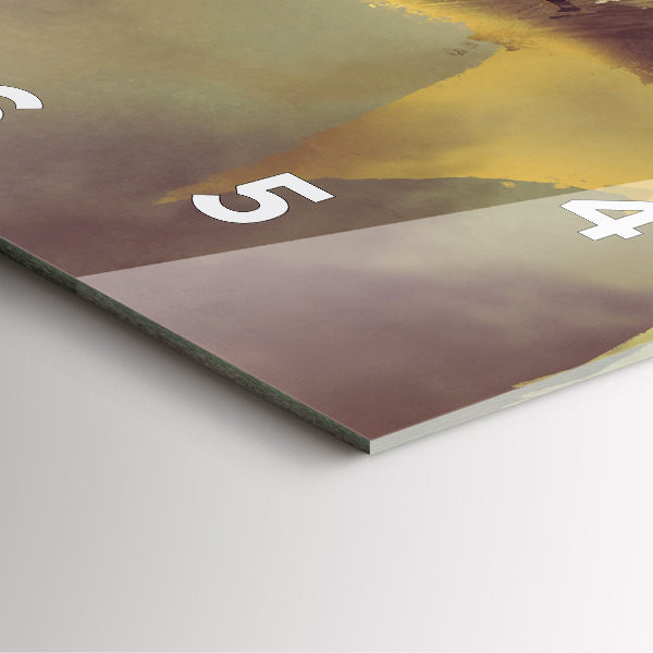 Reloj cuadrado Ilustración de un jinete de dragón