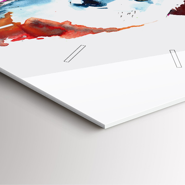 Reloj cuadrado Hombre Lobo Luna Llena y Luna