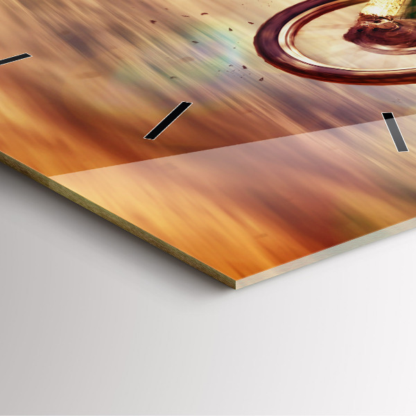 Reloj de pared cuadrado Enduro motocross