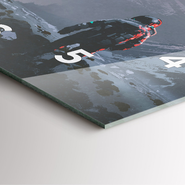 Reloj cuadrado Astronautas Vía Láctea