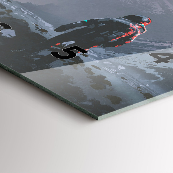 Reloj cuadrado Astronautas Vía Láctea