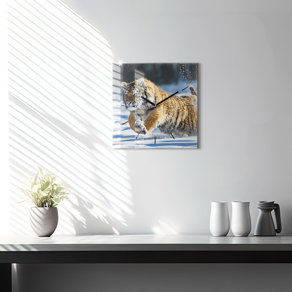 Reloj cuadrado Paso adelante audaz