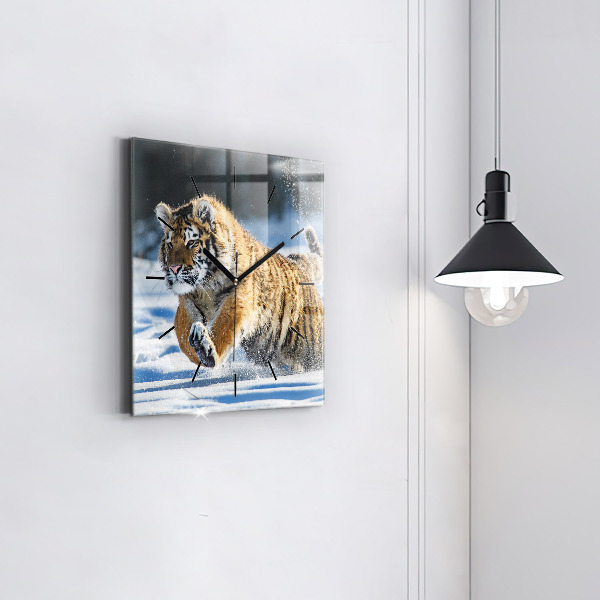 Reloj cuadrado Paso adelante audaz