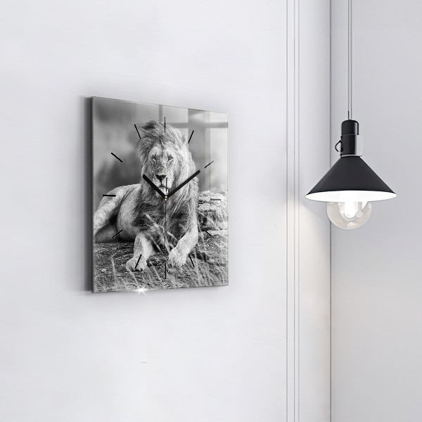 Reloj cuadrado Abstracto - León