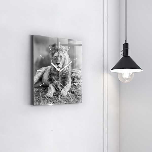 Reloj cuadrado Abstracto - León