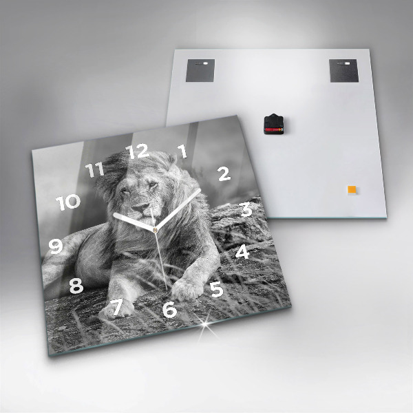 Reloj cuadrado Abstracto - León