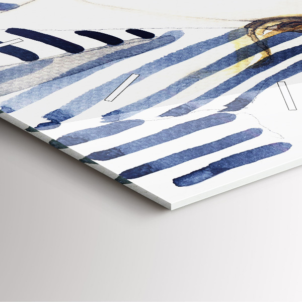 Reloj de pared cuadrado Moda de los últimos días de vacaciones