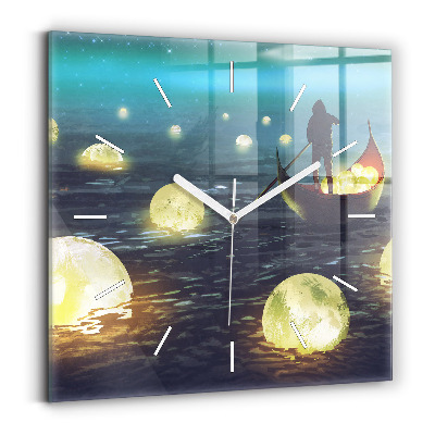 Reloj de pared cuadrado Abstracción