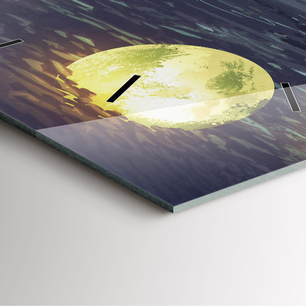 Reloj de pared cuadrado Abstracción