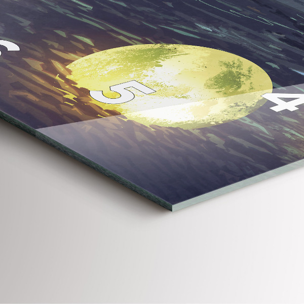 Reloj de pared cuadrado Abstracción