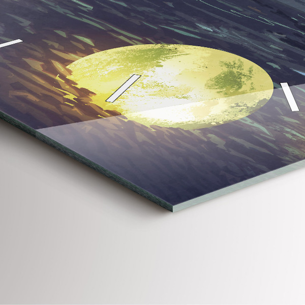 Reloj de pared cuadrado Abstracción