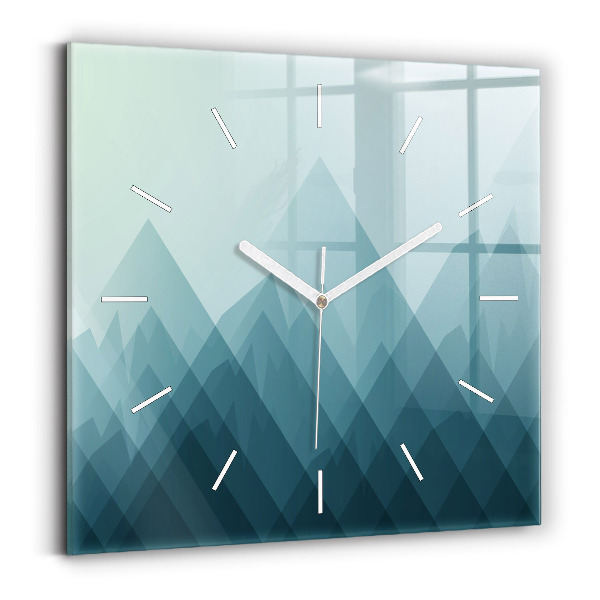 Reloj de pared cuadrado Figuras geométricas