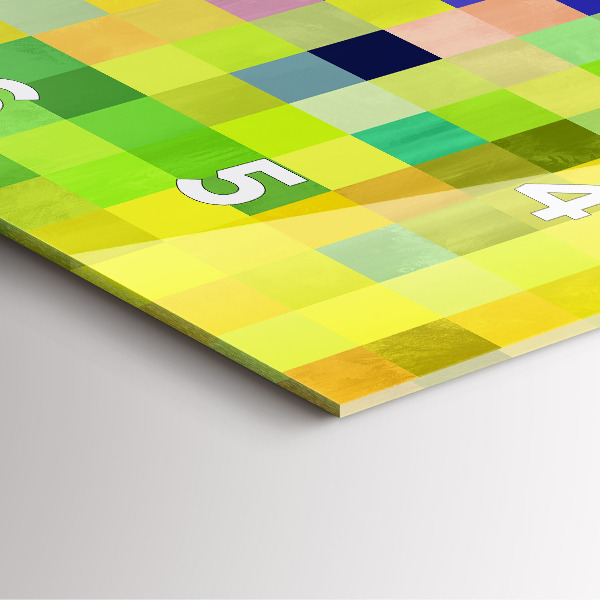 Reloj cuadrado Composición de cuadrados